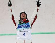   Canada wins its 1st Gold medal on home soil.  Canadian Alexandre Bilodeaue won men's moguls on Cypress Mountain in British Columbia, Canada.  Dale Begg - Smith of Australia took home Silver while Bryon Wilson from the USA cranked in Bronze on Feb. 14.    Canadian Jennifer heil  was about to have Gold on Cypress Mountain as she went 2nd to last.  She thought she had Gold, but she thought wrong.  The Last Contender of Freestyle Women's Mogul's was Hannah Kearney of the United States of America.  Kearney put down a 26.63.     Hannah Kearney winning Gold while Jennifer Heil of Canada took Silver with a score of 25.69 and  Shannon Bahrke of the United States with a score of 25.43 got Bronze on Feb. 13. By Connor Mraz and Henry Davis 